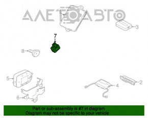 Ключ smart key Jaguar F-Pace X761 17- 5 кнопок