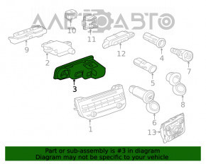 Montajul barei spate Jaguar F-Pace X761 17- cu 4 senzori de parcare, cu lumini de ceață