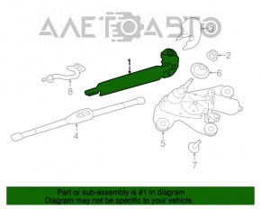 Ham de gunoi spate Jaguar F-Pace X761 17-