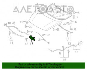 Capota Mazda CX-9 16- nouă originală OEM