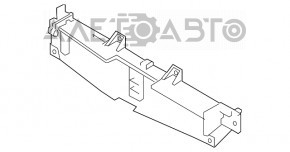 Jaluzele deflectorului radiatorului asamblate Mazda CX-9 16-