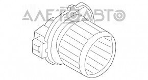 Мотор вентилятор задней печки Mazda CX-9 16-