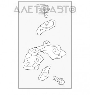 Suport motor stânga Mazda 6 18-21 2.5 automat