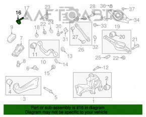 Piuliță de direcție pentru VW Passat B8 16-19, 80mm