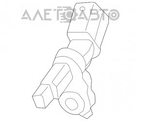 Senzor ABS față stânga VW Tiguan 09-17