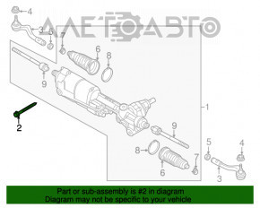 Șuruburile de fixare a suportului de suspensie față 4 buc Audi A4 B9 17- M12x80mm