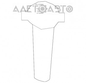 Suport radiator stânga sus Audi A4 B8 08-16 2.0T, deget nou, original OEM.