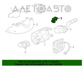 Controlul electric al direcției asistate Jaguar F-Pace X761 17-