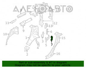 Grila de ventilatie dreapta inferioara Ford Ecosport 18-22