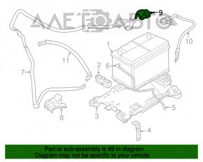 Cablu pentru modulul integrat de alimentare BMW X1 F48 16-22