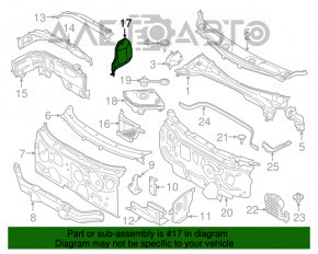 Protecția bateriei BMW X1 F48 16-22 B46