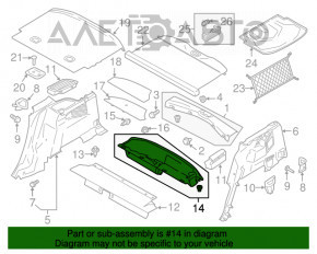 Capac portbagaj Ford C-max MK2 13-18