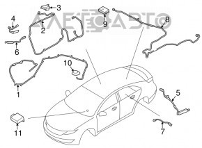 Антенна Lincoln MKZ 13-16