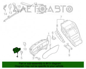 Controlul luminii Lincoln MKZ 13-20