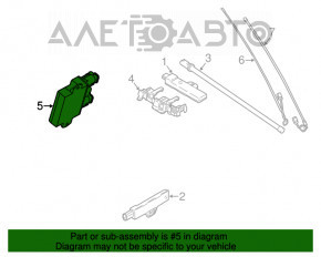 Датчик открывания багажника ногой в сборе BMW X1 F48 16-22