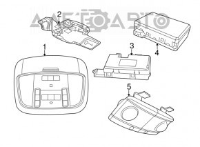 Senzor de ploaie Dodge Durango 14-15