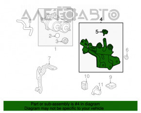 Suport servofrânare servofrânare Toyota Prius 30 10-15