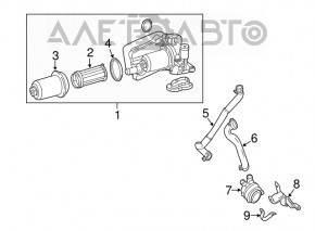 Radiator transmisie Mercedes CLA 250 14-19 DR, MOTOR