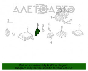 Senzor airbag usa dreapta Toyota Highlander 20-