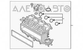 Коллектор впускной VW Jetta 11-18 USA 1.4T новый неоригинал