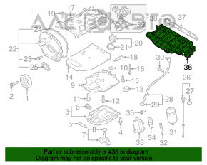 Коллектор впускной VW CC 08-17 новый неоригинал VIKA