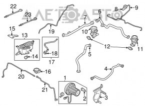 Supapa electromagnetica cu conducta Audi Q5 8R 13-17 3.0 tfsi noua, neoriginala.