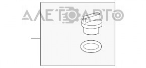 Capacul gâtului de umplere a uleiului pentru Toyota Camry v70 18- 2.5 A25A-FKS, nou, neoriginal.