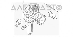 Pompă de aer Audi Q5 8R 13-17 3.0 TFSI nouă, neoriginală