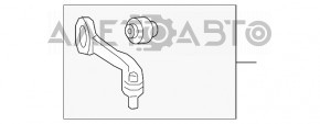 Maneta superioară față stânga spate Audi Q5 80A 18- nou, neoriginal.