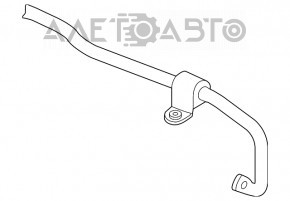 Stabilizatorul frontal VW Jetta 19-23,5 mm nou, neoriginal.