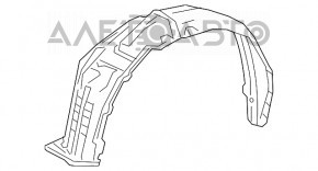 Bara de protecție față dreapta Lexus NX200t NX300h 15-17 nouă TYC Taiwan