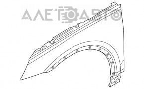 Aripa față stânga Audi Q5 80A 18- nou, neoriginal