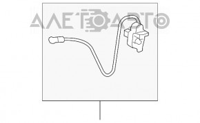 Blocare capac rezervor combustibil Audi Q5 8R 09-17 nou, neoriginal