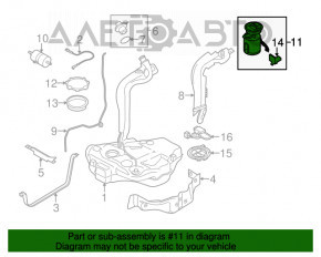 Pompă de combustibil, pompă de benzină VW Beetle 12-19 2.5 nouă, neoriginală