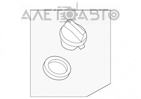 Capacul gurii de umplere a uleiului VW Passat b7 12-15 SUA 1.8 nou, neoriginal.