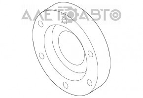 Polea de cigüeñal Audi Q5 8R 13-17 3.0 tfsi nou, neoriginal