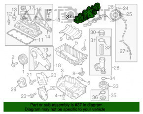 Коллектор впускной VW Jetta 11-14 USA TDI