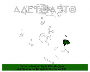 Supapa electromagnetica Audi Q5 8R 13-16 2.0T nou, neoriginal.