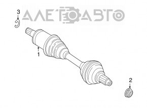 Ax cu roți față dreapta pentru BMW X5 E70 07-13, nou, neoriginal