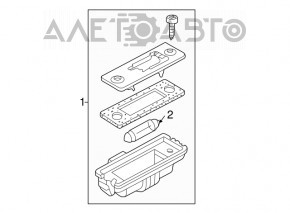 Lampa spate stanga pentru bara VW Tiguan 09-17, noua, neoriginala