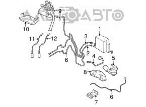 Supapă de ventilație a rezervorului de combustibil VW Atlas 18- 3.6 nou aftermarket