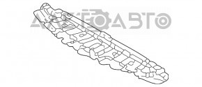 Protecția pentru bara de protecție față Mazda3 03-08 nouă TYC Taiwan