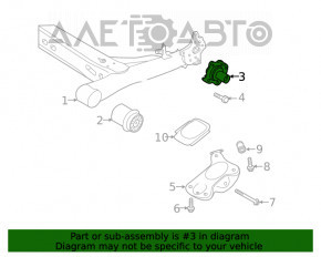 Montare butuc spate stânga VW Jetta 19-