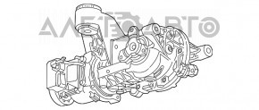 Diferențialul spate reductor Buick Encore 16-19