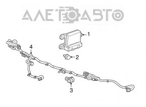 Blocul de control al sistemului de parcare Buick Encore 17-19