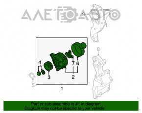 Generator VW Jetta 11-18 SUA 2.0 nou neoriginal