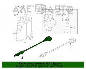 Sonda lambda pentru VW CC 08-17, nou, neoriginal