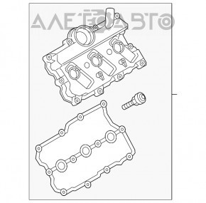 Capacul supapei Audi Q7 4L 10-15 dreapta nou, neoriginal