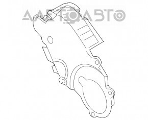 Protecția curelei de distribuție VW Passat b7 12-15 SUA 2.0 TDI exterior nou neoriginal