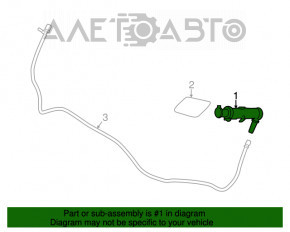 Stropitoare faruri dreapta BMW 3 F30 12-18 noua, neoriginala